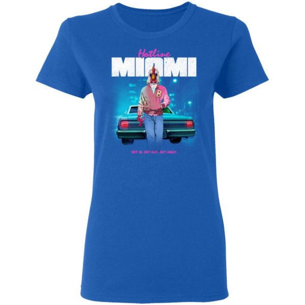 Hotline Miami Get In Get Out Get Away Shirt