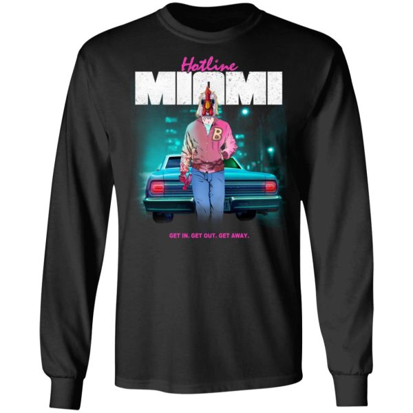 Hotline Miami Get In Get Out Get Away Shirt