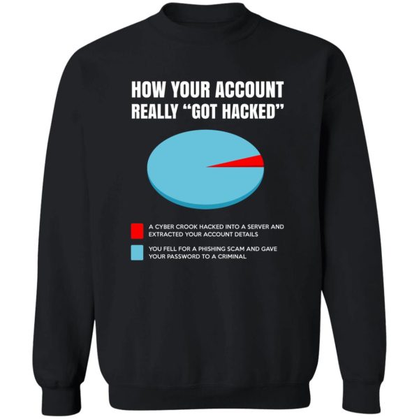 How Your Account Really Got Hacked T-Shirts, Hoodies, Sweater