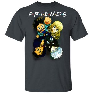 Hunter X Hunter Friends Shirt Gon Kurapika Leorio Killua Tee  All Day Tee Hunter X Hunter Friends Shirt Gon Kurapika Leorio Killua Tee  All Day Tee