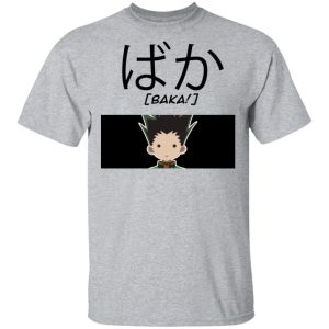 Hunter X Hunter Gon Freecss Baka Shirt Funny Character Tee All Day Tee 1 Hunter X Hunter Gon Freecss Baka Shirt Funny Character Tee All Day Tee 2