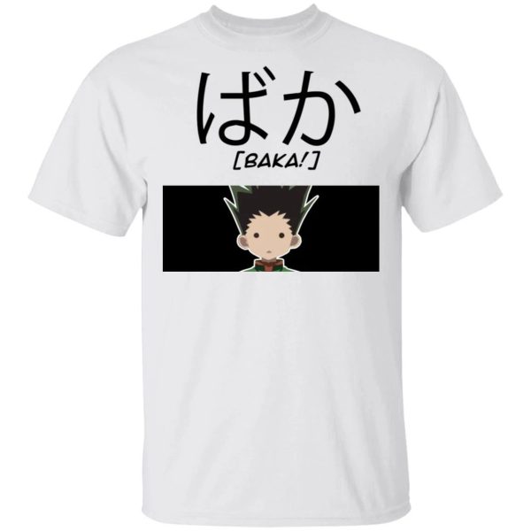 Hunter X Hunter Gon Freecss Baka Shirt Funny Character Tee  All Day Tee