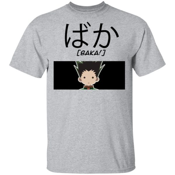 Hunter X Hunter Gon Freecss Baka Shirt Funny Character Tee  All Day Tee