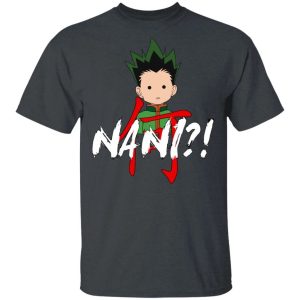 Hunter X Hunter Gon Freecss Nani Shirt Funny Anime Character Tee  All Day Tee Hunter X Hunter Gon Freecss Nani Shirt Funny Anime Character Tee  All Day Tee