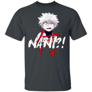 Hunter X Hunter Killua Zoldyck Nani Shirt Funny Anime Character Tee  All Day Tee Hunter X Hunter Killua Zoldyck Nani Shirt Funny Anime Character Tee  All Day Tee