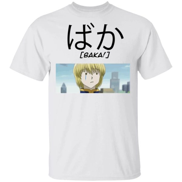 Hunter X Hunter Kurapika Baka Shirt Funny Character Tee  All Day Tee