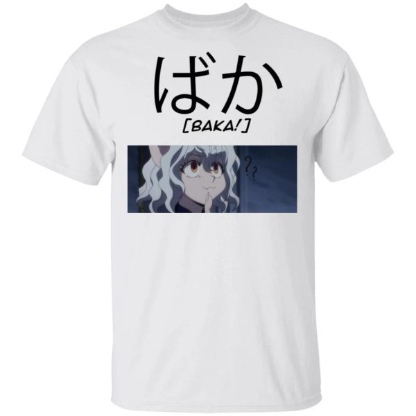 Hunter X Hunter Neferpitou Baka Shirt Funny Character Tee  All Day Tee