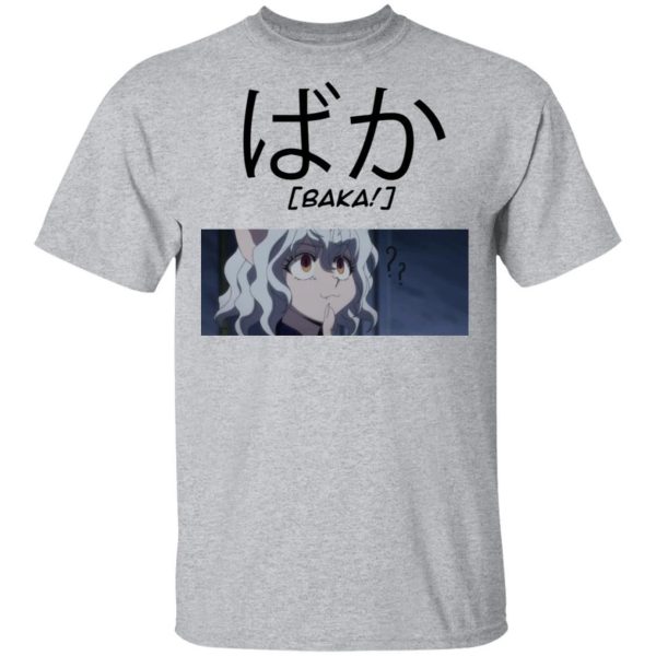 Hunter X Hunter Neferpitou Baka Shirt Funny Character Tee  All Day Tee