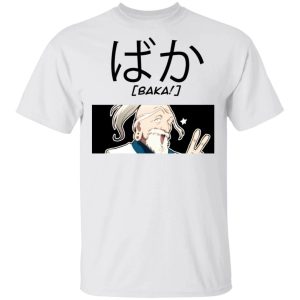 Hunter X Hunter Netero Baka Shirt Funny Character Tee  All Day Tee Hunter X Hunter Netero Baka Shirt Funny Character Tee  All Day Tee