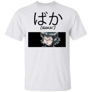 Hunter X Hunter Shizuku Baka Shirt Funny Character Tee  All Day Tee Hunter X Hunter Shizuku Baka Shirt Funny Character Tee  All Day Tee