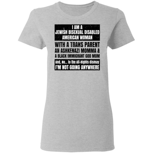 I Am A Jewish Bisexual Disabled American Woman T-Shirts, Hoodies, Sweatshirt