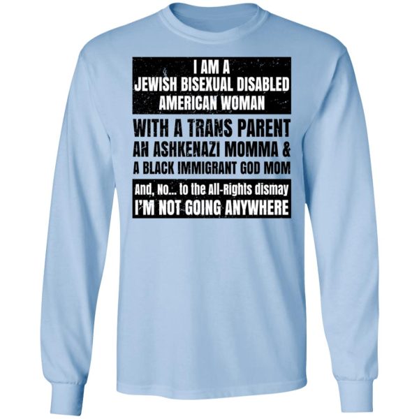 I Am A Jewish Bisexual Disabled American Woman T-Shirts, Hoodies, Sweatshirt