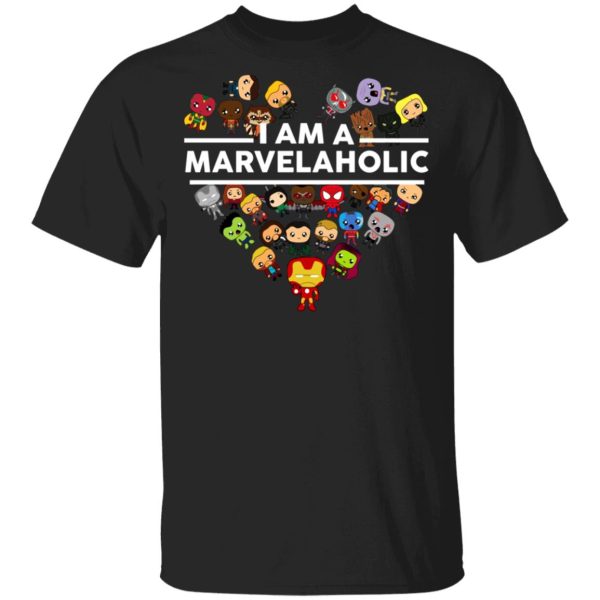 I Am A Marvelaholic T-Shirts