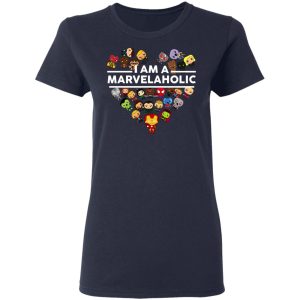 I Am A Marvelaholic T Shirts 3