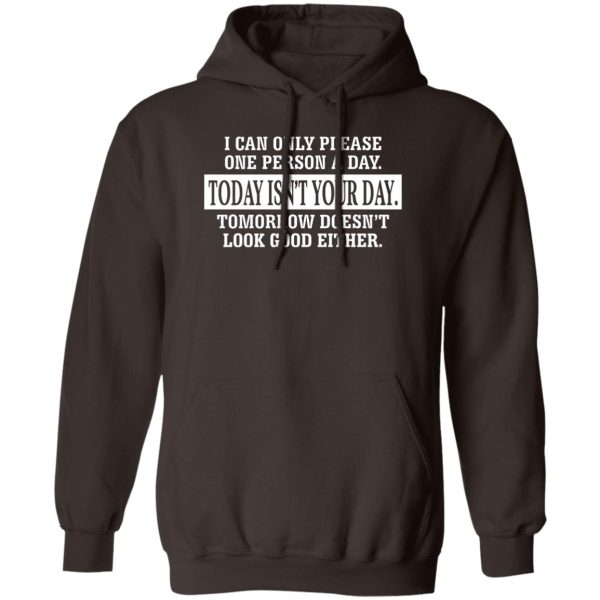 I Can Only Please One Person A Day Today Isn’t Your Day Tomorrow Doesn’t Lookd Good Either T-Shirts, Hoodie, Sweater