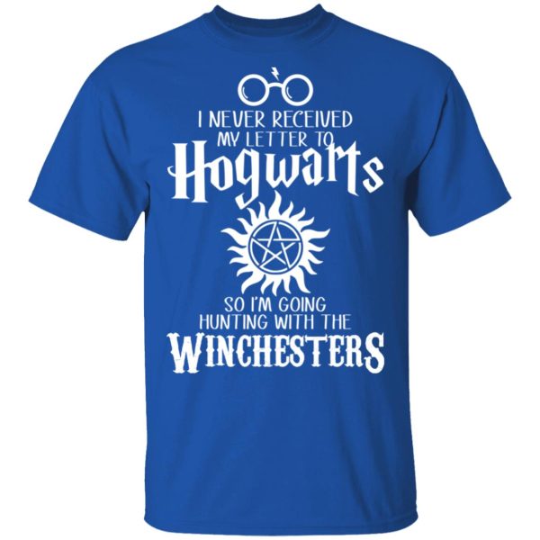 I Never Received My Letter To Hogwarts I’m Going Hunting With The Winchesters T-Shirts, Hoodies, Sweater