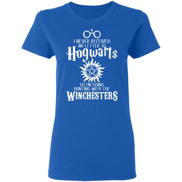 I Never Received My Letter To Hogwarts I’m Going Hunting With The Winchesters T-Shirts, Hoodies, Sweater