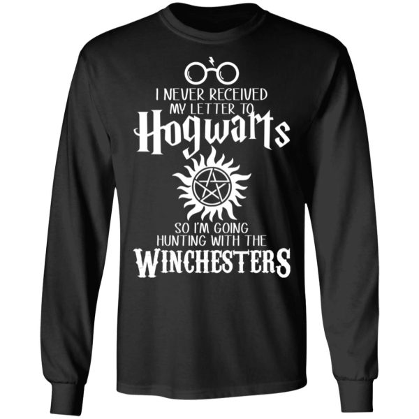 I Never Received My Letter To Hogwarts I’m Going Hunting With The Winchesters T-Shirts, Hoodies, Sweater