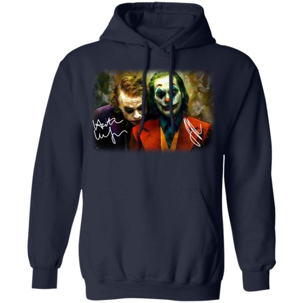 Joaquin Phoenix Joker Vs Heath Ledger Joker T-Shirts