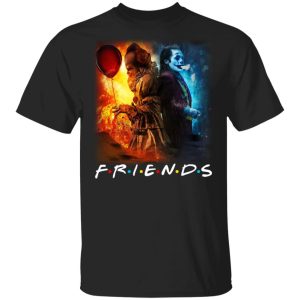 Joker And Pennywise Friends Shirt Joker And Pennywise Friends Shirt