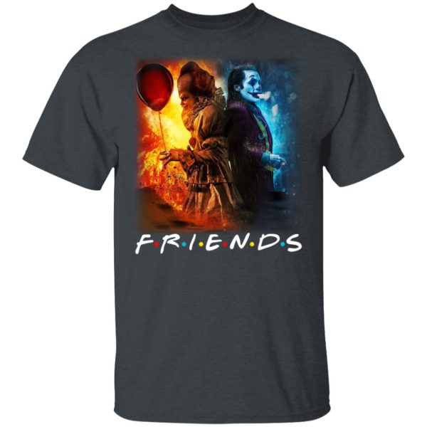 Joker And Pennywise Friends Shirt