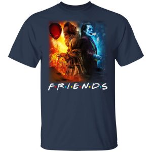 Joker And Pennywise Friends Shirt 2 Joker And Pennywise Friends Shirt 11