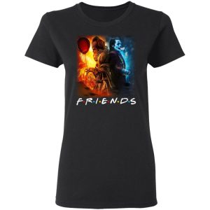 Joker And Pennywise Friends Shirt 4 Joker And Pennywise Friends Shirt 13