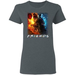 Joker And Pennywise Friends Shirt 5 Joker And Pennywise Friends Shirt 2