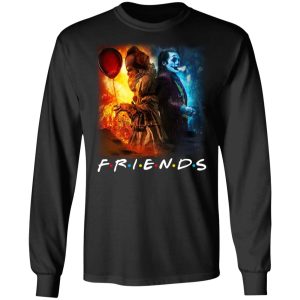 Joker And Pennywise Friends Shirt 8 Joker And Pennywise Friends Shirt 5
