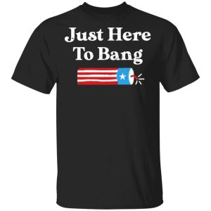 Just Here to Bang 4th of July Shirt Just Here to Bang 4th of July Shirt