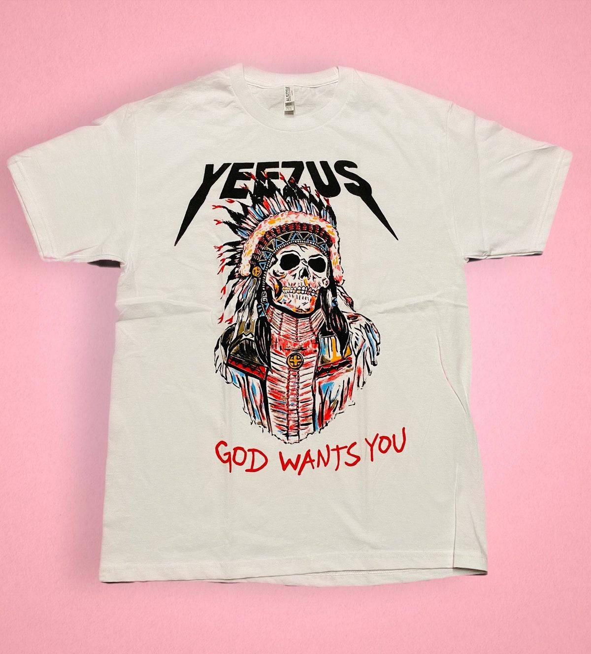 Kanye West Yeezus God Wants You Vintage T-shirt Best Gift For Fans - Apparel, Mug, Home Decor - Perfect Gift For Everyone Kanye West Yeezus God Wants You Vintage T-shirt Best Gift For Fans - Apparel, Mug, Home Decor - Perfect Gift For Everyone