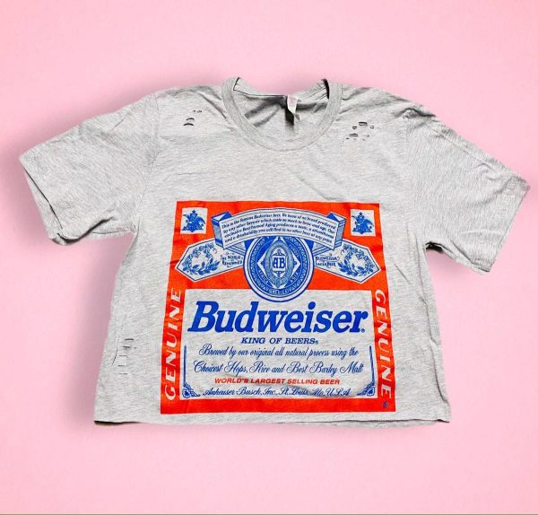 King Of Beers Budweiser Brand Label Graphic Shirt – Apparel, Mug, Home Decor – Perfect Gift For Everyone