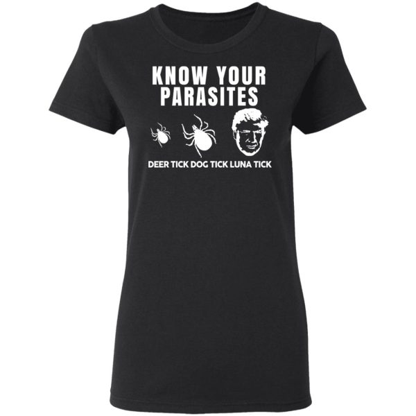 Know Your Parasites Deer Tick Dog Tick Luna Tick T-Shirts, Hoodies, Sweatshirt