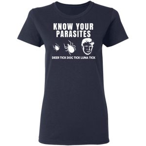 Know Your Parasites Deer Tick Dog Tick Luna Tick T Shirts Hoodies Sweatshirt 3