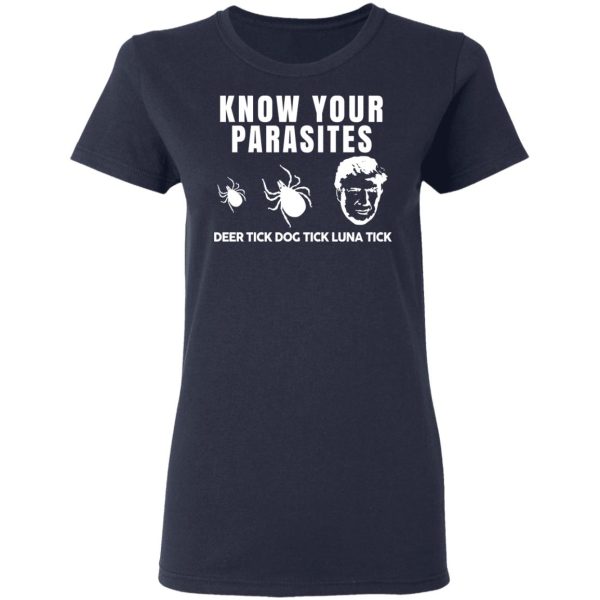 Know Your Parasites Deer Tick Dog Tick Luna Tick T-Shirts, Hoodies, Sweatshirt