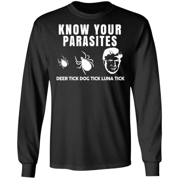 Know Your Parasites Deer Tick Dog Tick Luna Tick T-Shirts, Hoodies, Sweatshirt