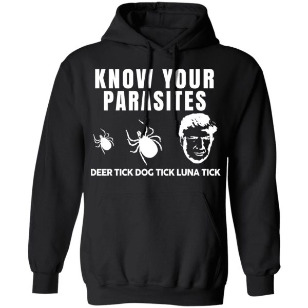 Know Your Parasites Deer Tick Dog Tick Luna Tick T-Shirts, Hoodies, Sweatshirt