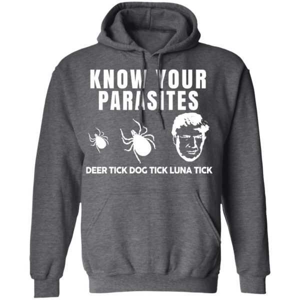 Know Your Parasites Deer Tick Dog Tick Luna Tick T-Shirts, Hoodies, Sweatshirt