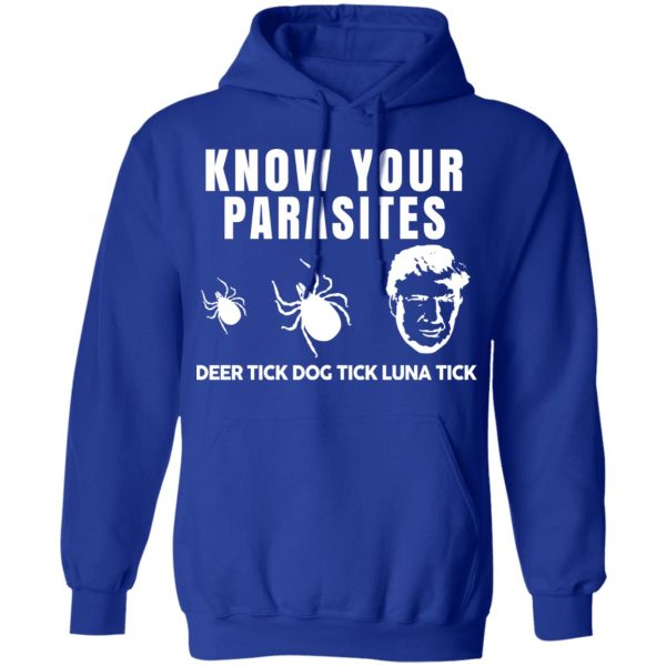 Know Your Parasites Deer Tick Dog Tick Luna Tick T-Shirts, Hoodies, Sweatshirt