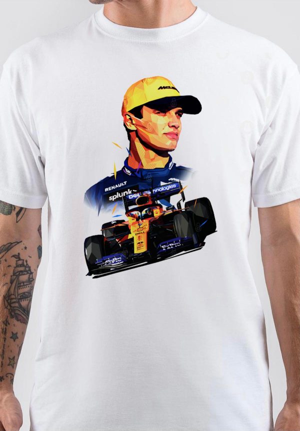 Lando Norris F1 T-shirt – Apparel, Mug, Home Decor – Perfect Gift For Everyone