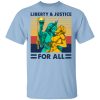 Liberty &amp Justice For All Vintage T-Shirts, Hoodies, Sweatshirt
