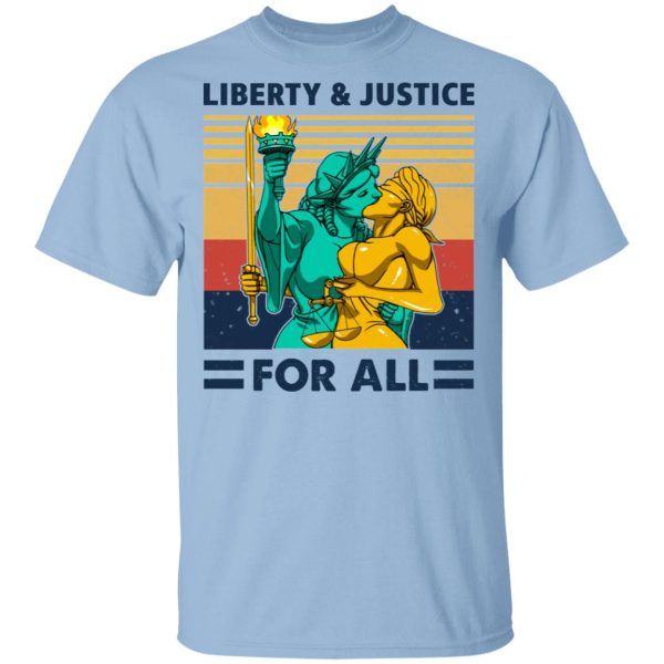Liberty &amp Justice For All Vintage T-Shirts, Hoodies, Sweatshirt