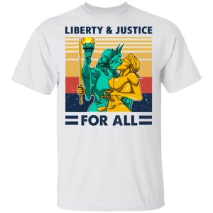 Liberty amp Justice For All Vintage T Shirts Hoodies Sweatshirt 8