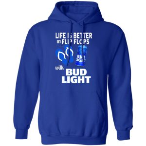 Life Is Better In Flip Flops With Bid Light T Shirts 9