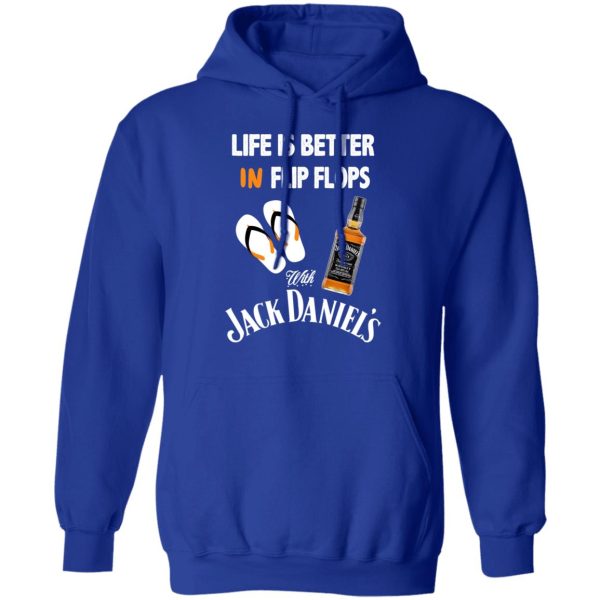 Life Is Better In Flip Flops With Jack Daniel’s T-Shirts