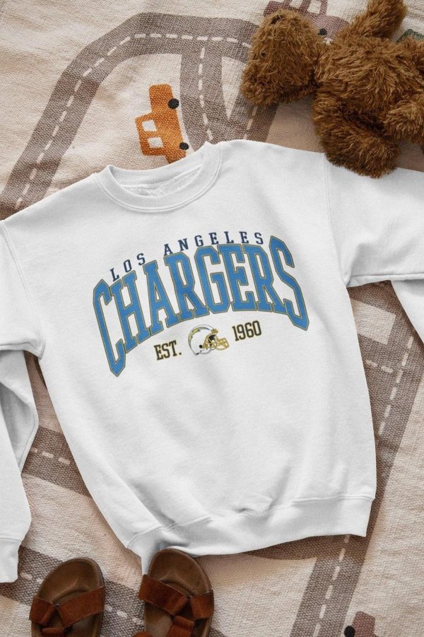 Los Angeles Chargers Est 1960 T-shirt For Nfl Football Fans – Apparel, Mug, Home Decor – Perfect Gift For Everyone