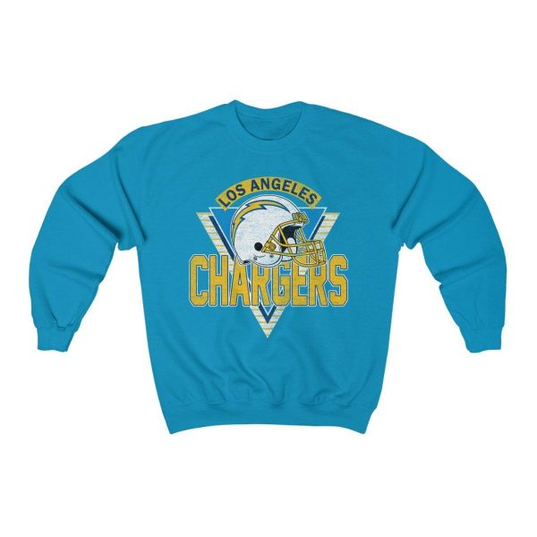 Los Angeles Chargers Team Helmet Sweatshirt Gift For Football Fans – Apparel, Mug, Home Decor – Perfect Gift For Everyone