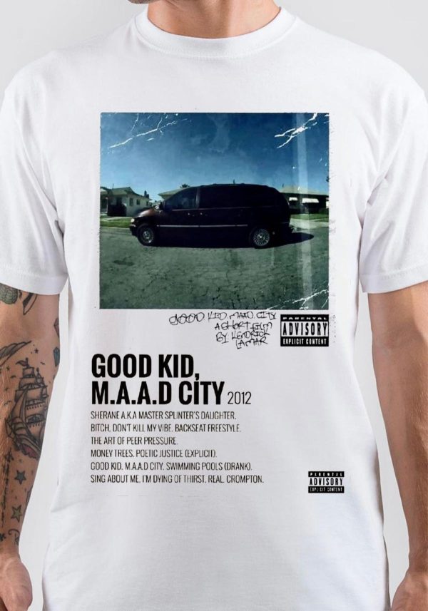 M.a.a.d City Kendrick Lamar Fan T-shirt – Apparel, Mug, Home Decor – Perfect Gift For Everyone