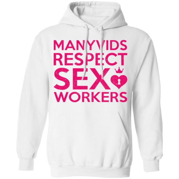 Manyvids Respect Sex Workers T-Shirts