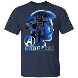 Marvel Avengers Endgame Thor Silhouette Poster Shirt 11